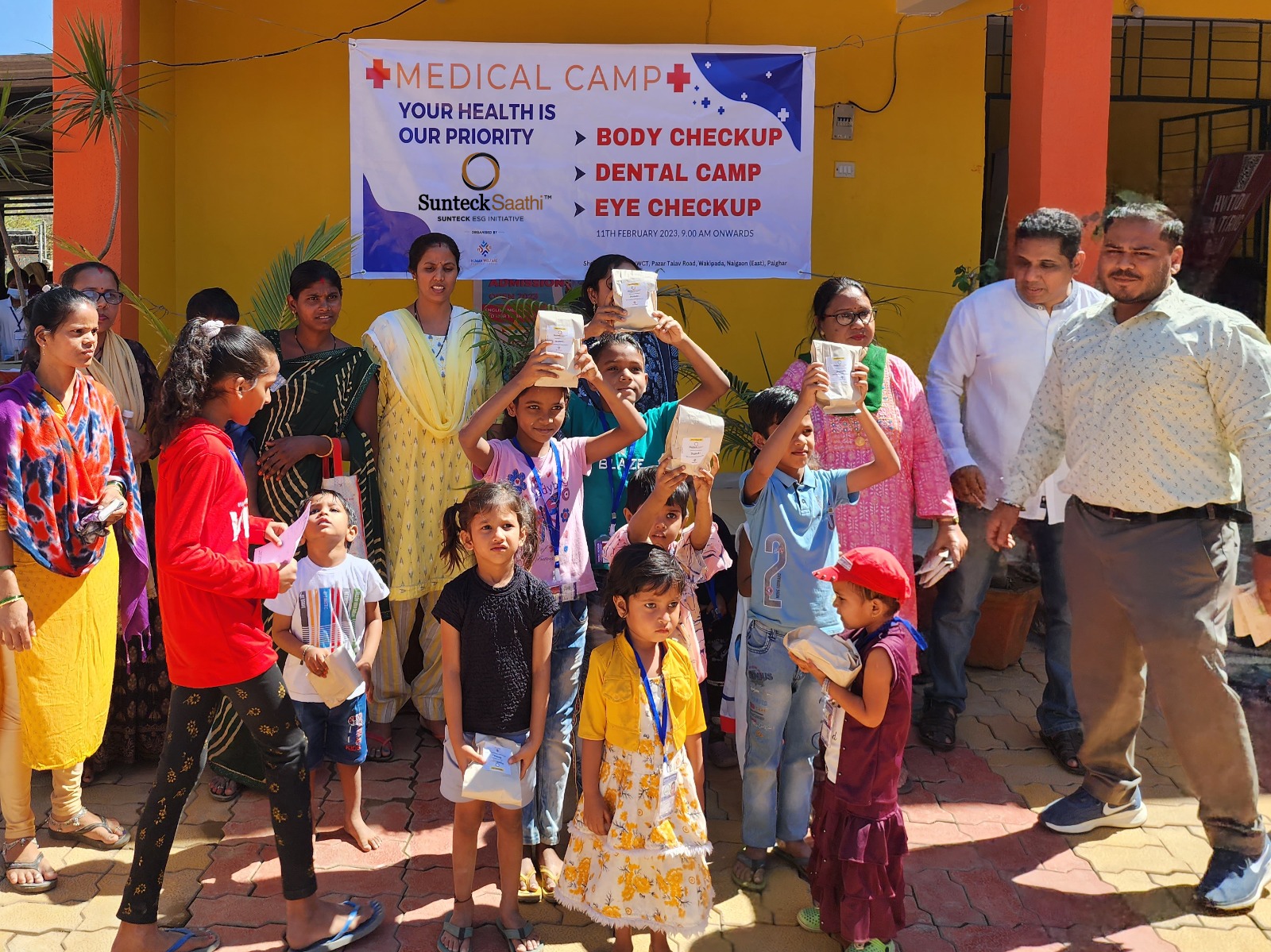 Sunteck Realty organises Healthcare Camp