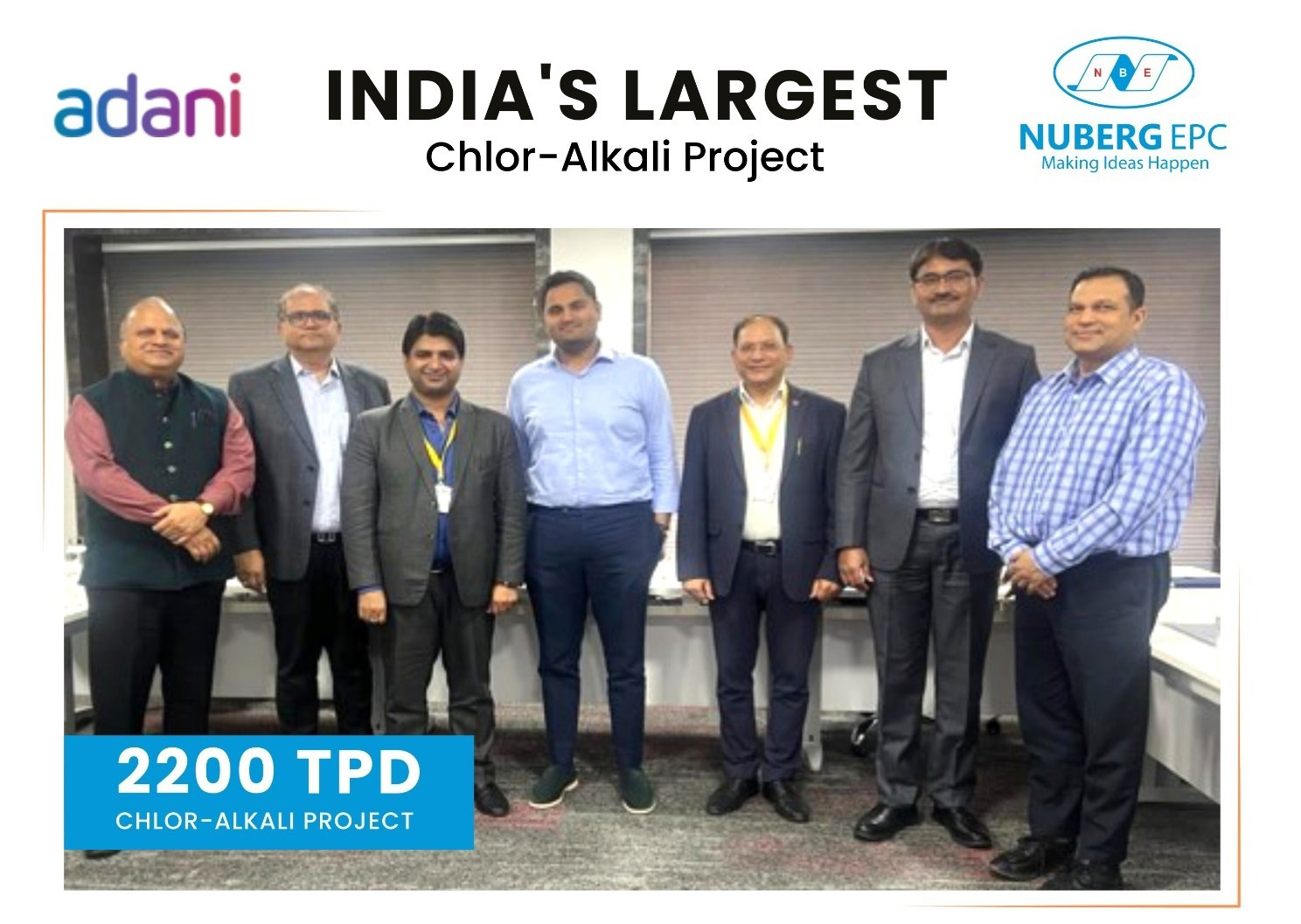 India's Largest Chlor-Alkali Project for Adani Group