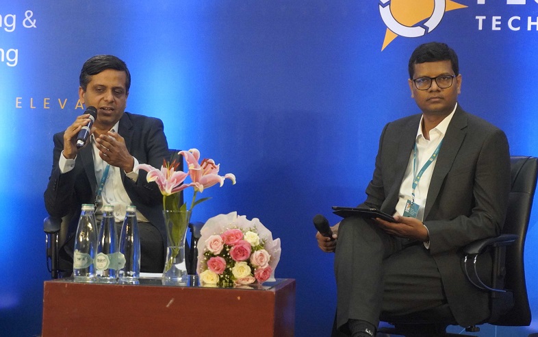 Deepak Sapara_CEO_Dr Reddys Laboratories seen in conversation with Sunil Savaram_Founder & CEO of Plural Technolgy
