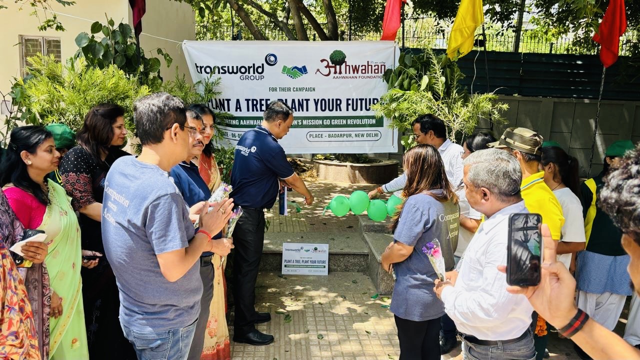 Delhi Press Release - Transworld Group Celebrates Corporate Responsibility Day with Nationwide Plantation Drive