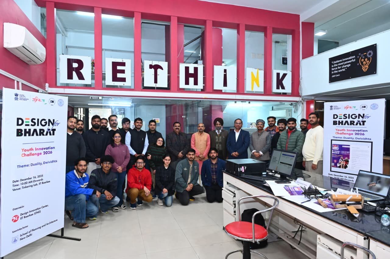 Image - 0002 - IIT Roorkee organized “Design for Bharat – Youth Innovation Challenge” Exhibition under Viksit Bharat Young Leaders Dialogue (VBYLD) 2026