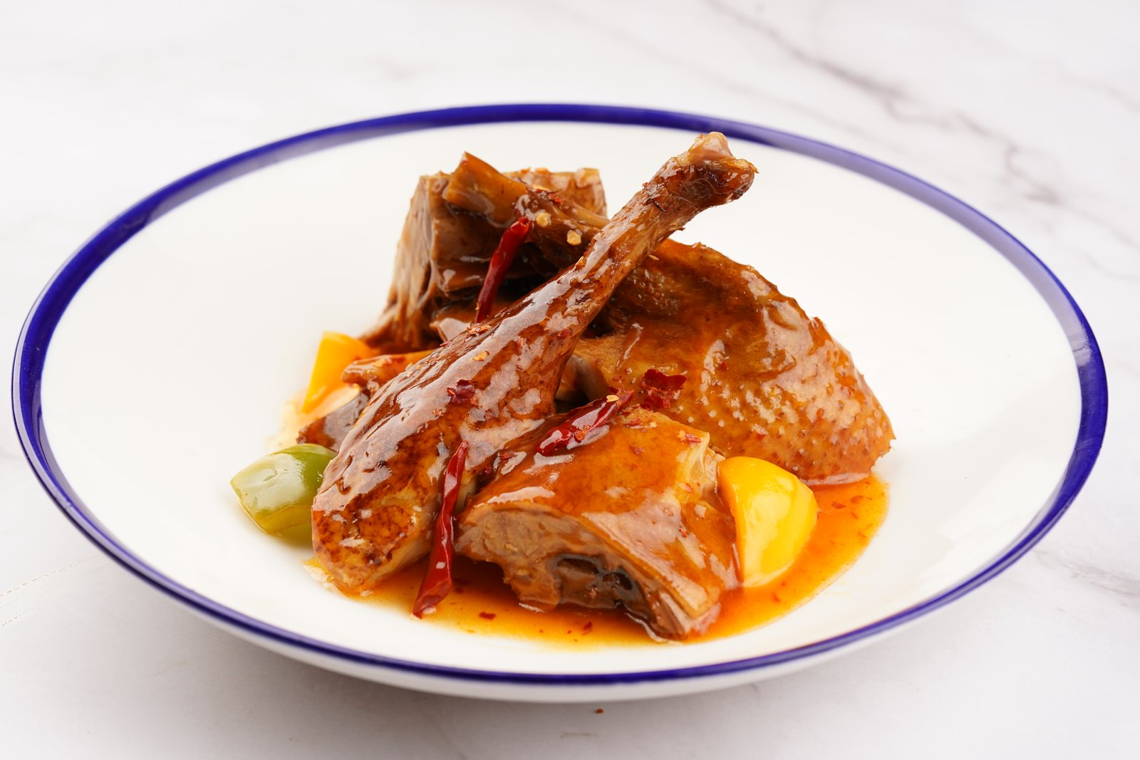Roasted Duck in Chilli Pineapple Sauce